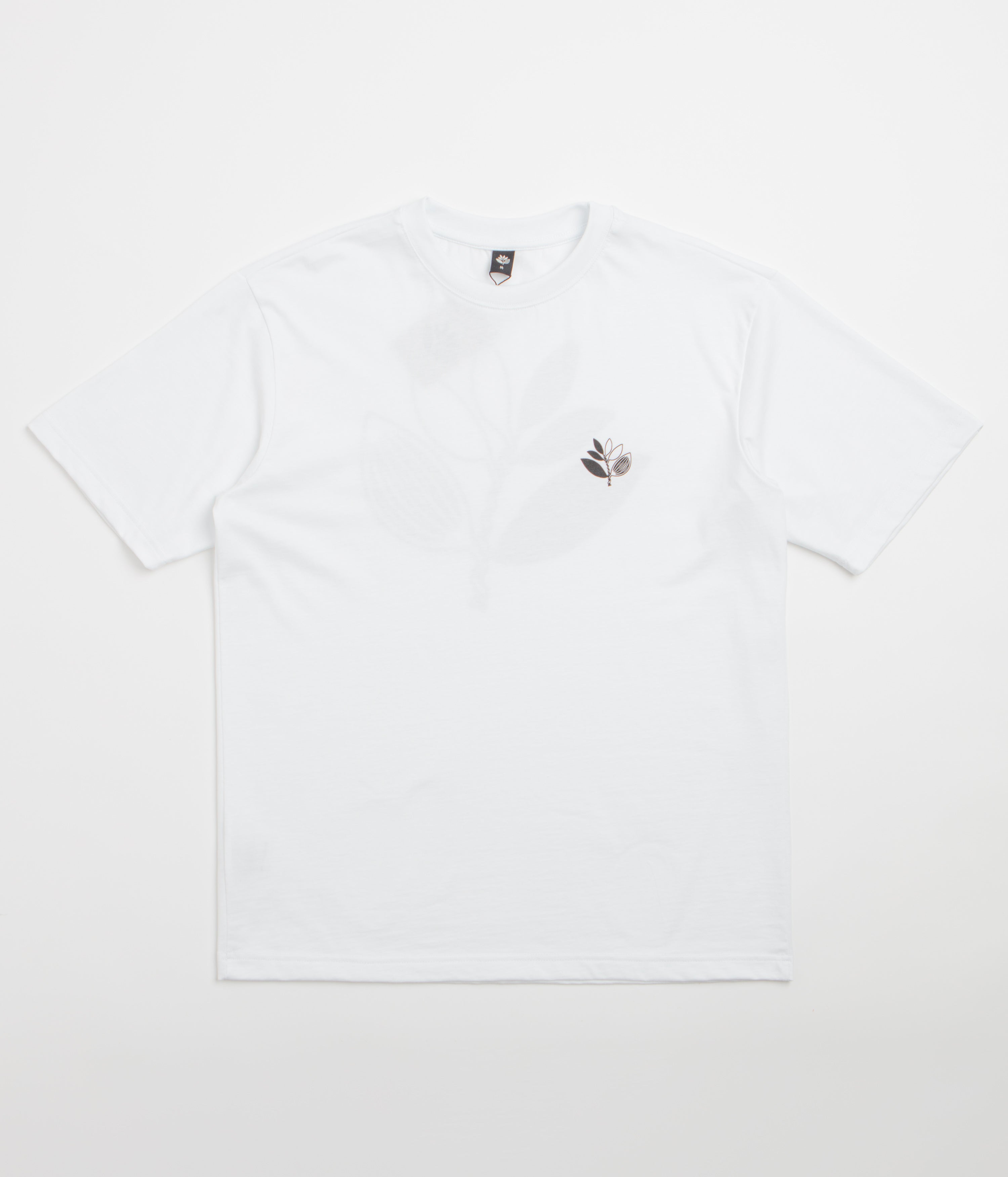 Magenta Yin T-Shirt - White