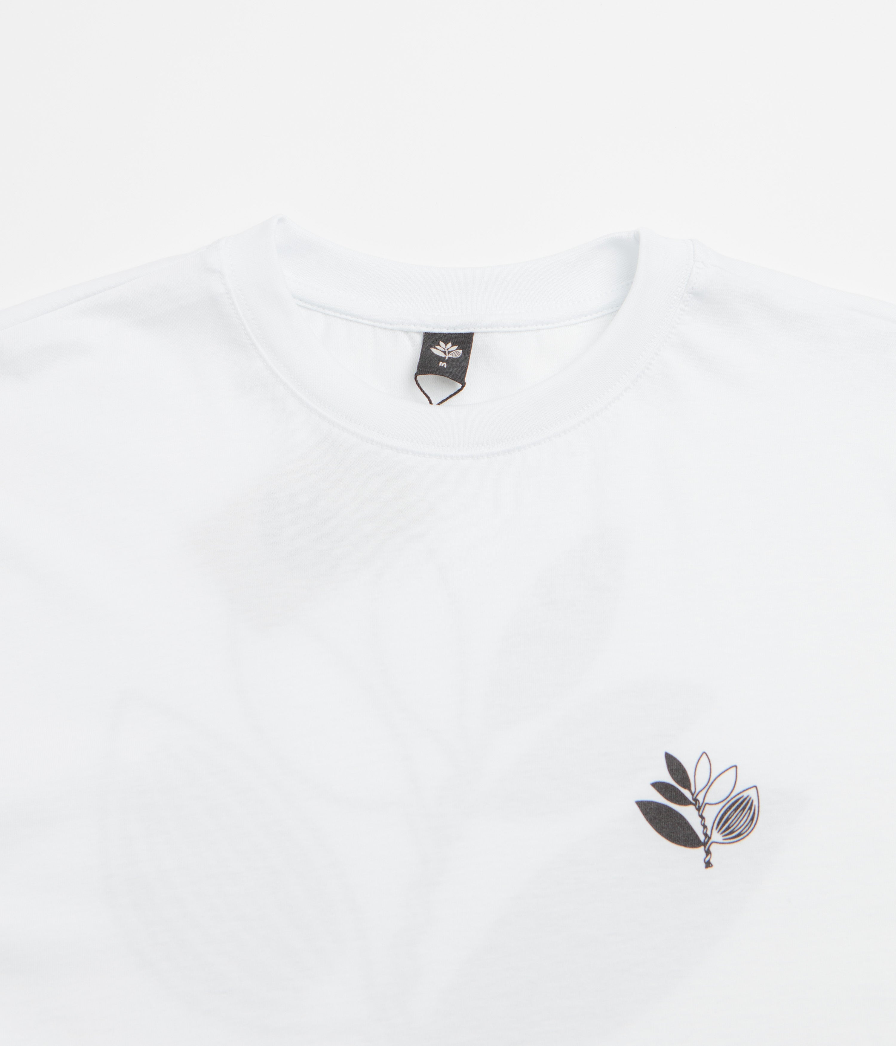 Magenta Yin T-Shirt - White