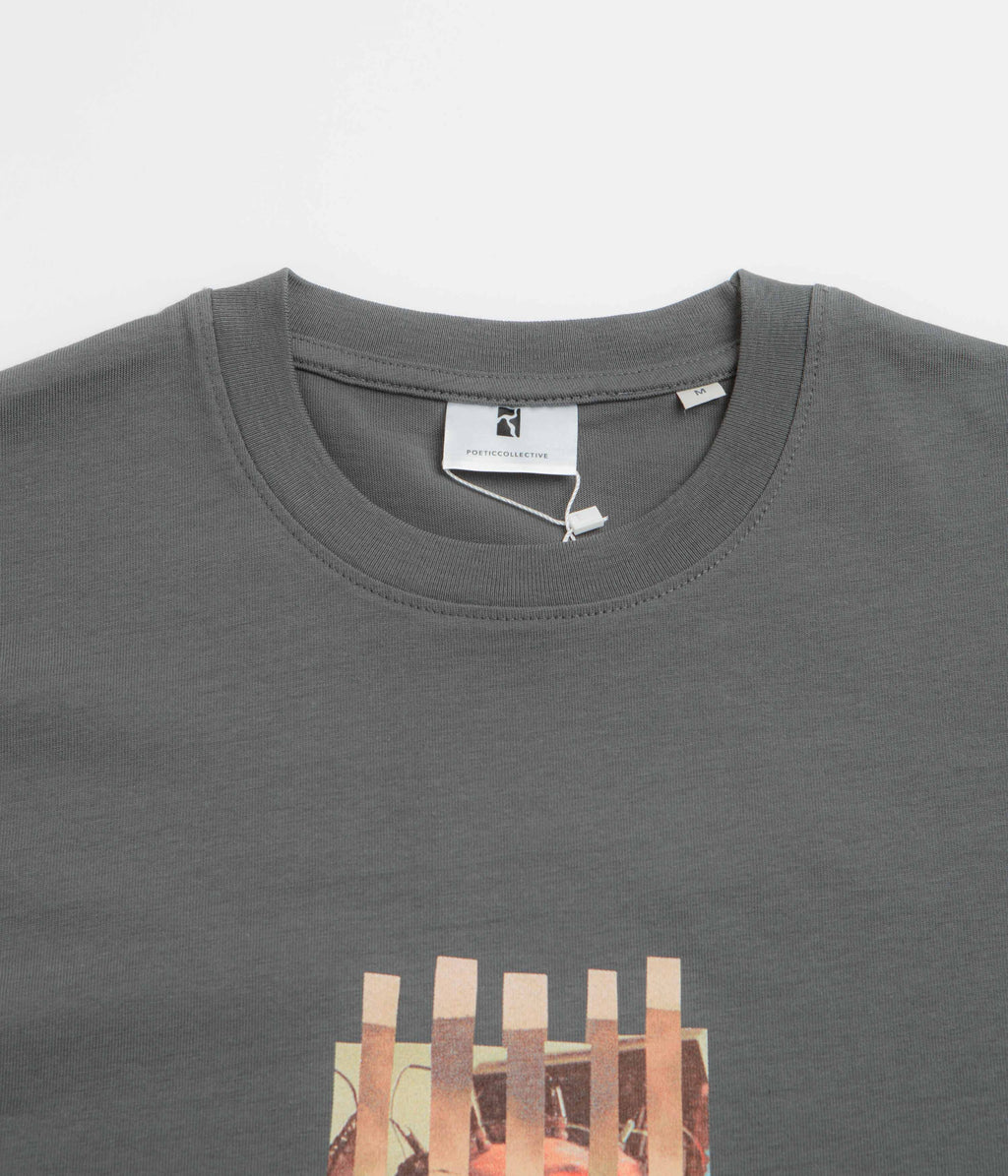 Poetic Collective Sleep T-Shirt - Iron Grey
