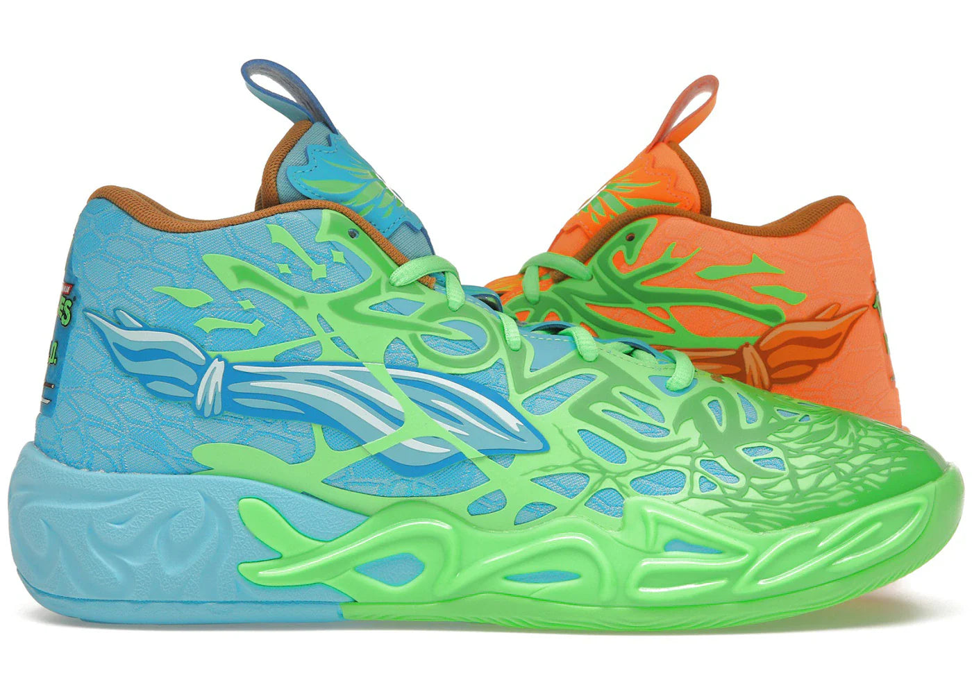 Puma LaMelo Ball MB.04 Teenage Mutant Ninja Turtles Leonardo & Michelangelo