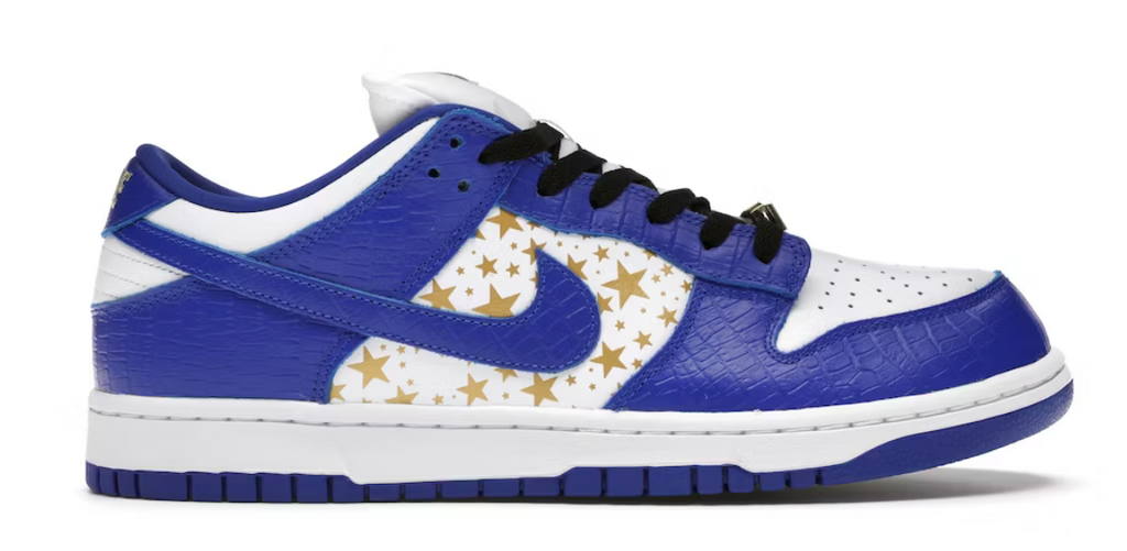 Nike Sb Dunk Low Supreme Stars Hyper Royal (2021)