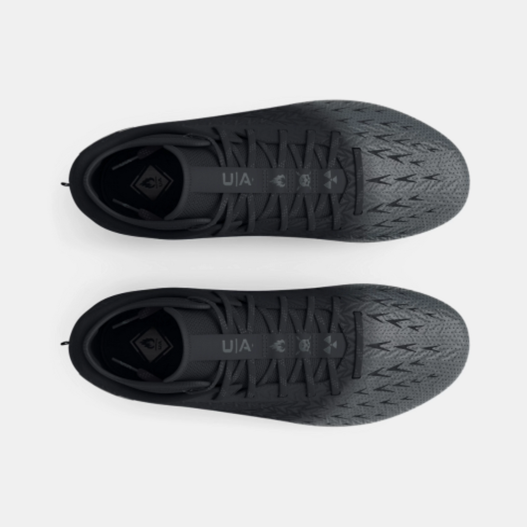 Men's UA Spotlight Clone 4 MC Football Cleats "Metallic Gun Metal"