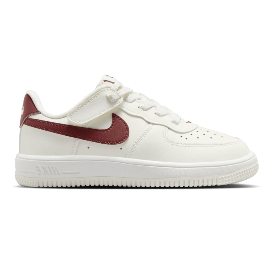 Nike Force 1 Low Easyon White Red (Ps)