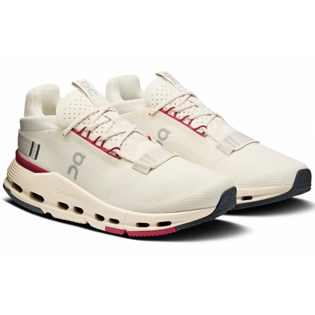 On Running Cloudnova 2 Ivory Grenadine (W)