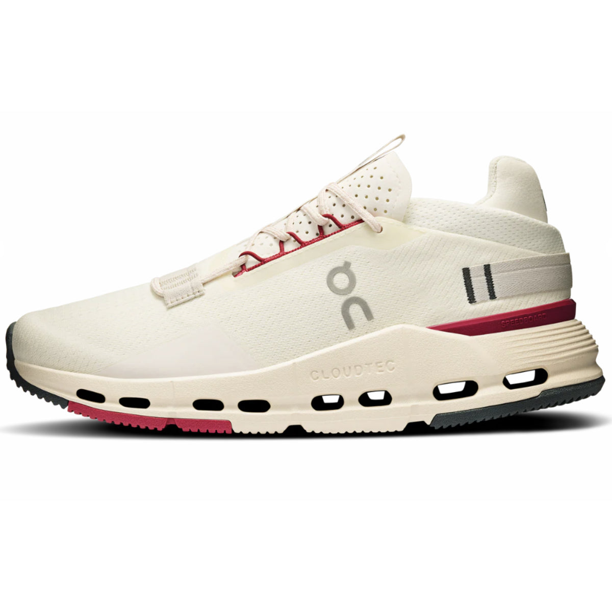 On Running Cloudnova 2 Ivory Grenadine (W)