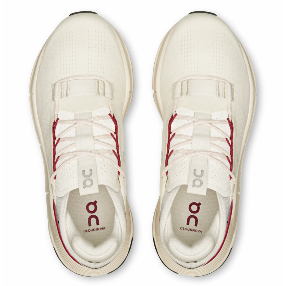 On Running Cloudnova 2 Ivory Grenadine (W)