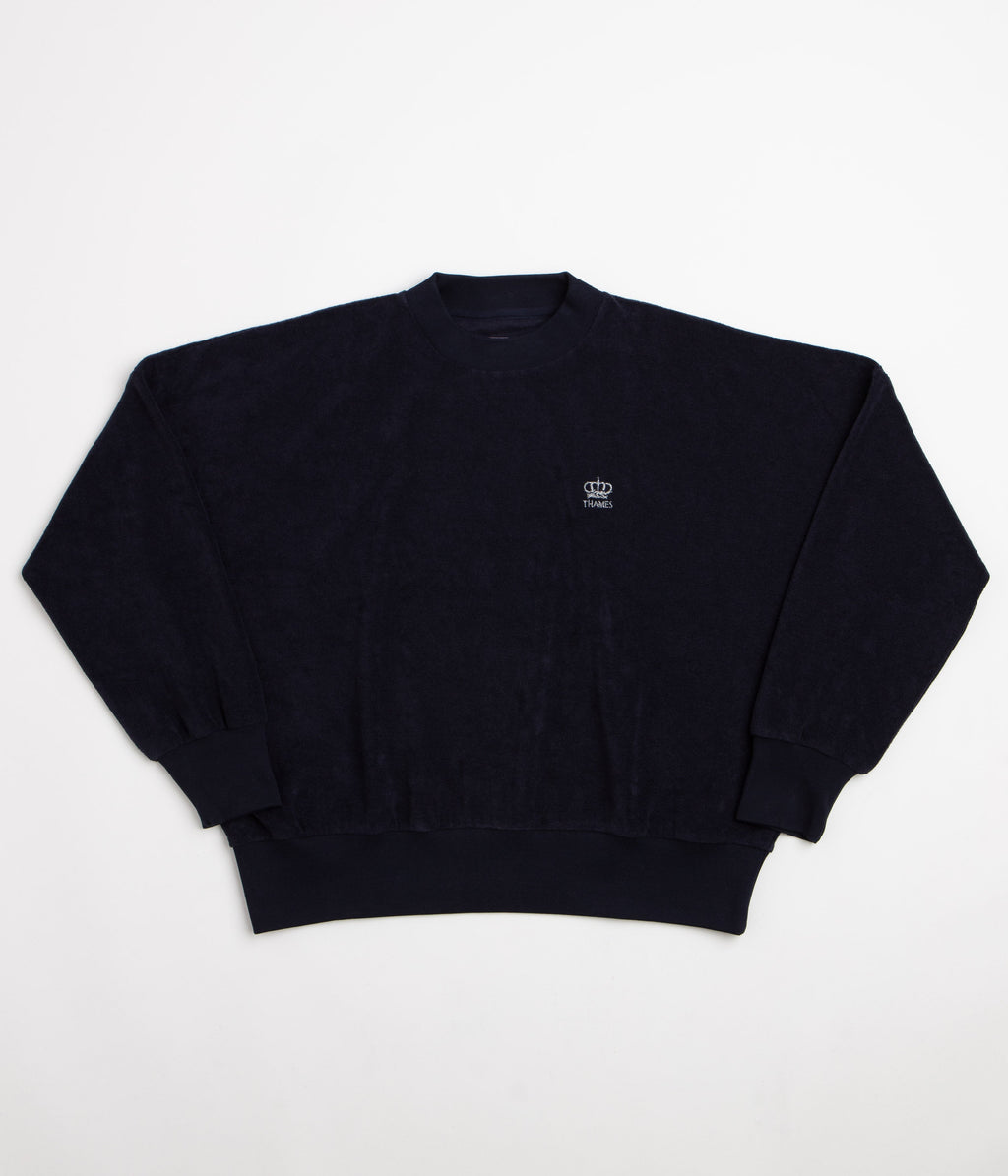 Thames MMXX The P.E. Boucle Sweatshirt - Blue