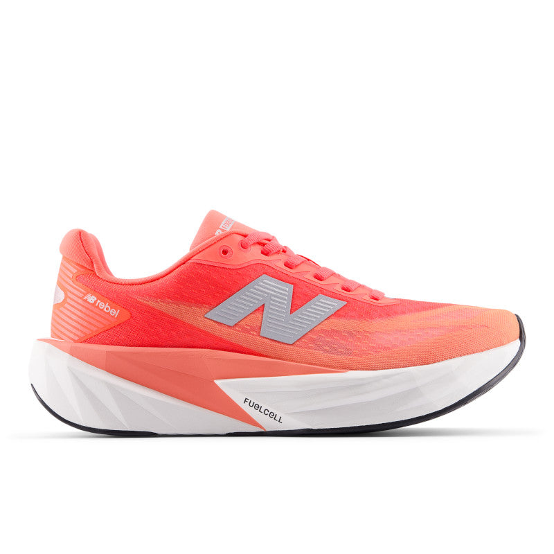 New Balance Women's FuelCell Rebel v5 Running Shoes in Urgent Red