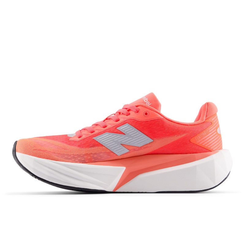 New Balance Women's FuelCell Rebel v5 Running Shoes in Urgent Red