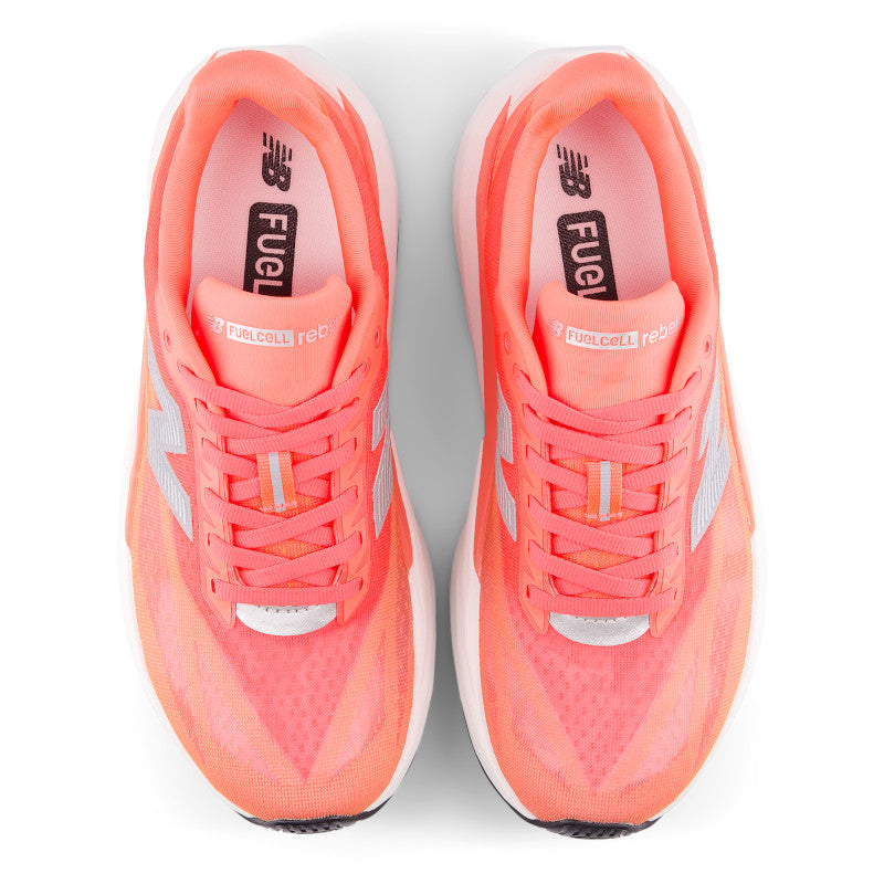 New Balance Women's FuelCell Rebel v5 Running Shoes in Urgent Red