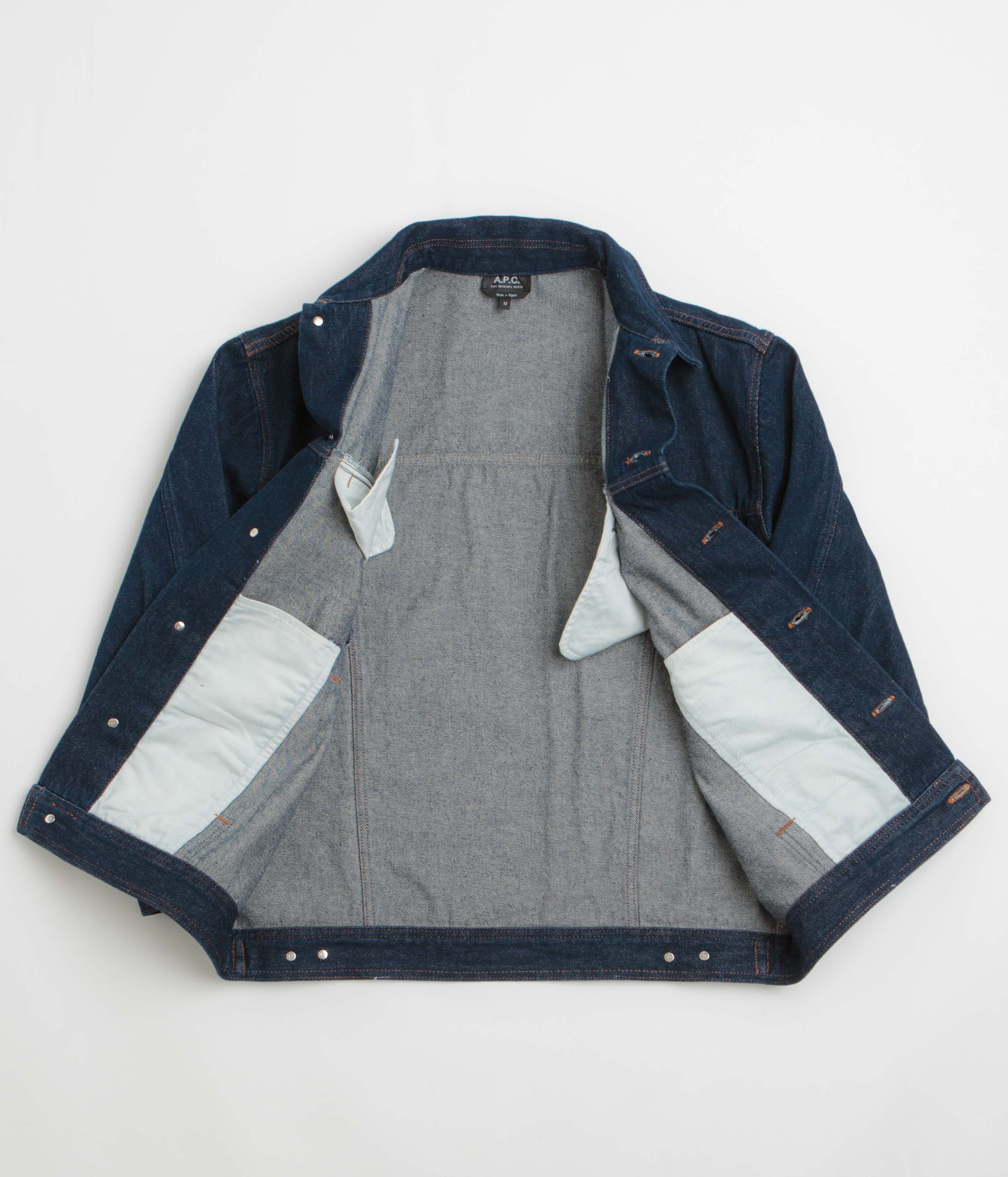 A.P.C. Elvis Jacket - Washed Indigo