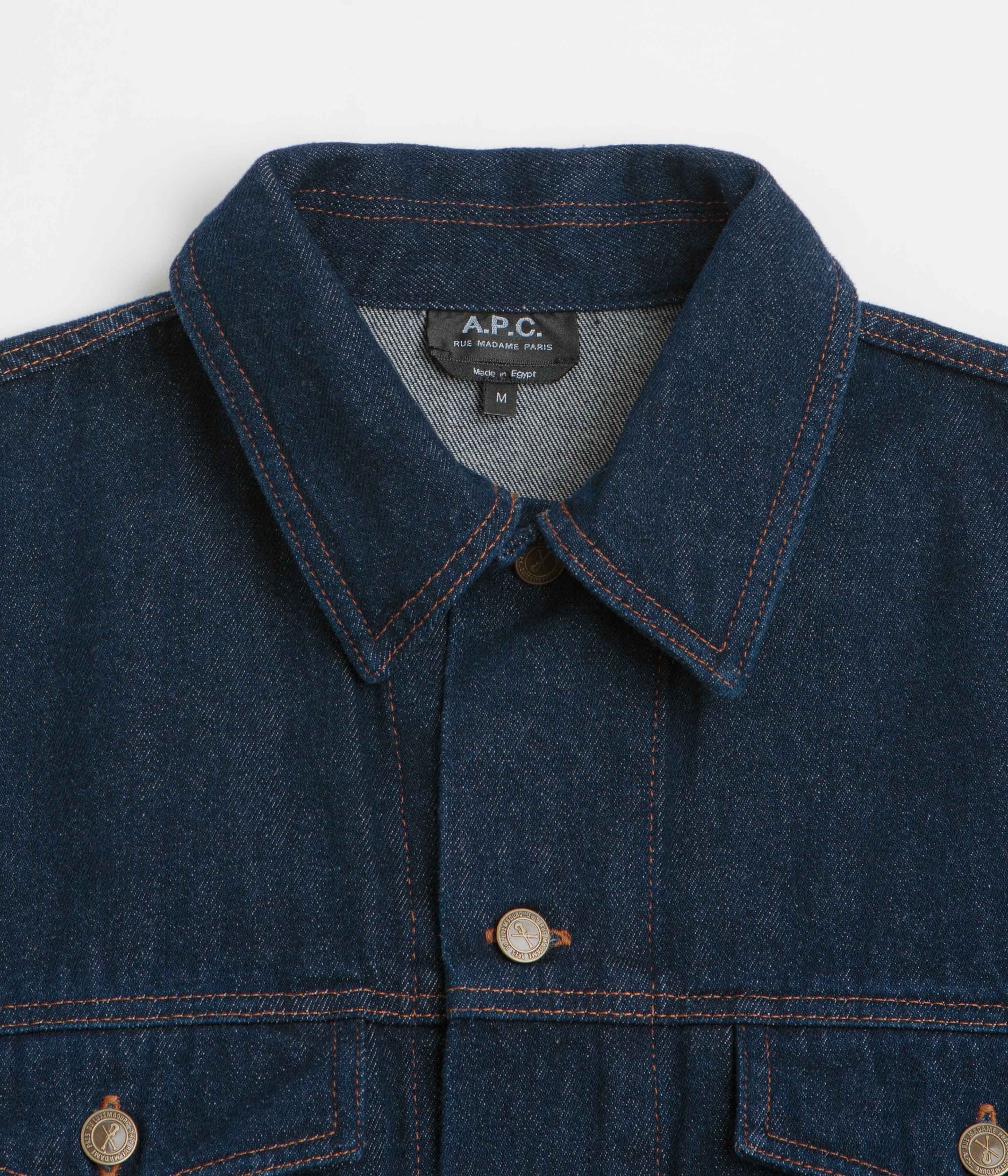 A.P.C. Elvis Jacket - Washed Indigo