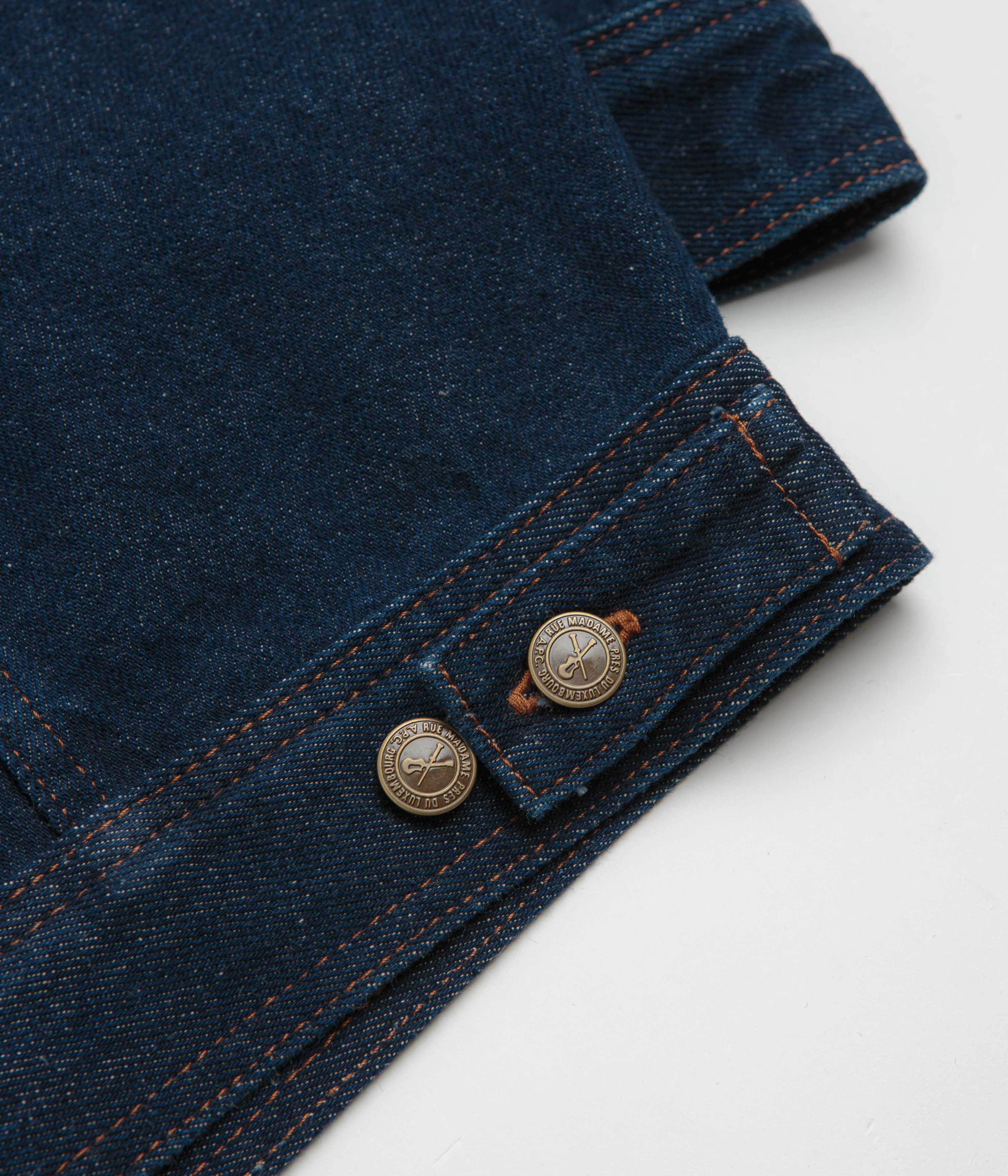 A.P.C. Elvis Jacket - Washed Indigo
