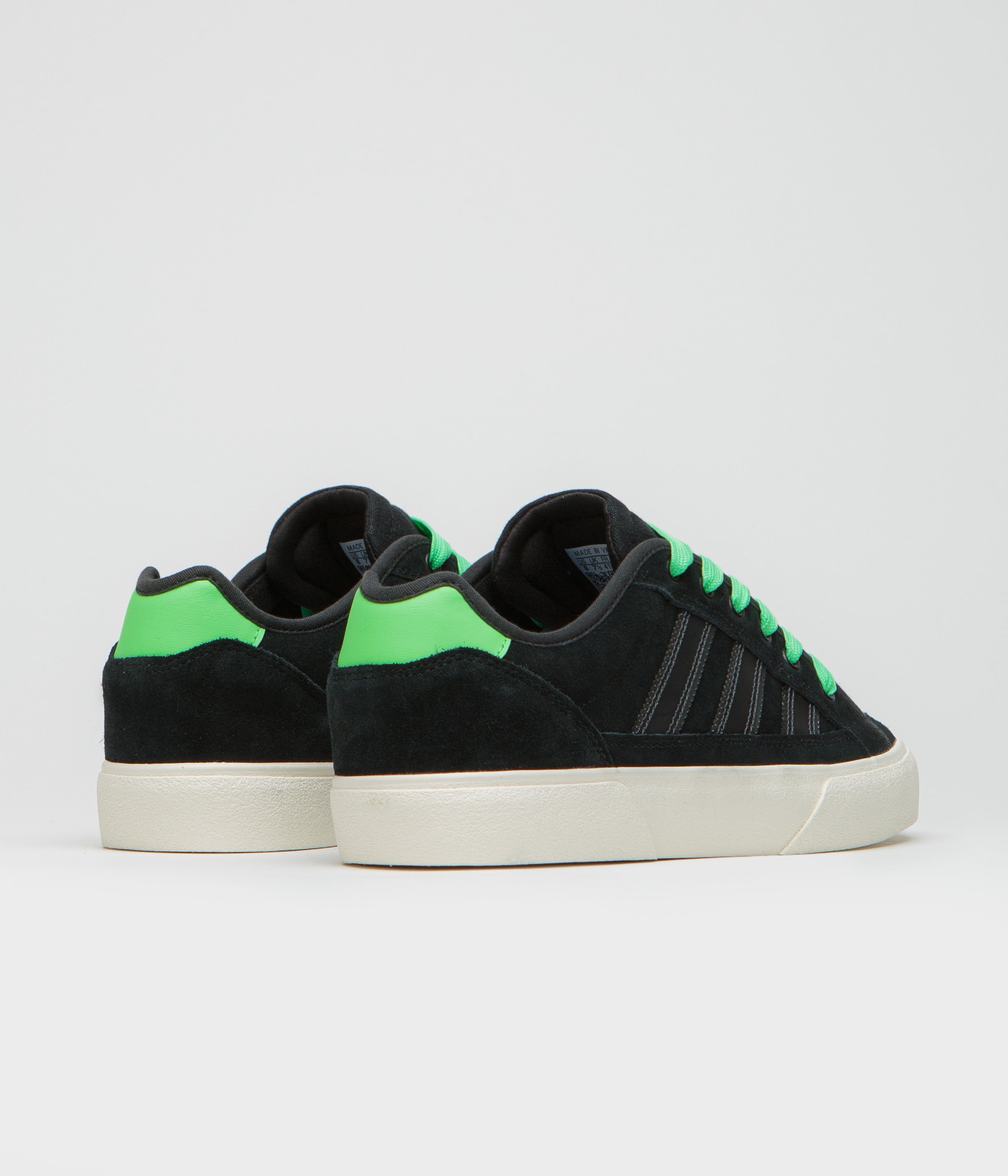 Adidas Court TNS Premiere Shoes - Core Black / Carbon / Lime Burst