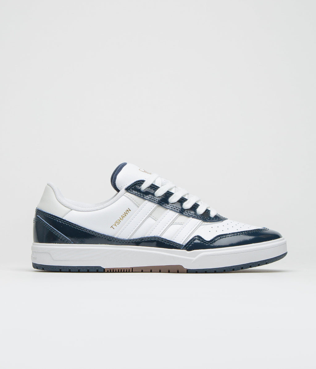 Adidas Tyshawn II Shoes - Collegiate Navy / FTWR White / Grey One