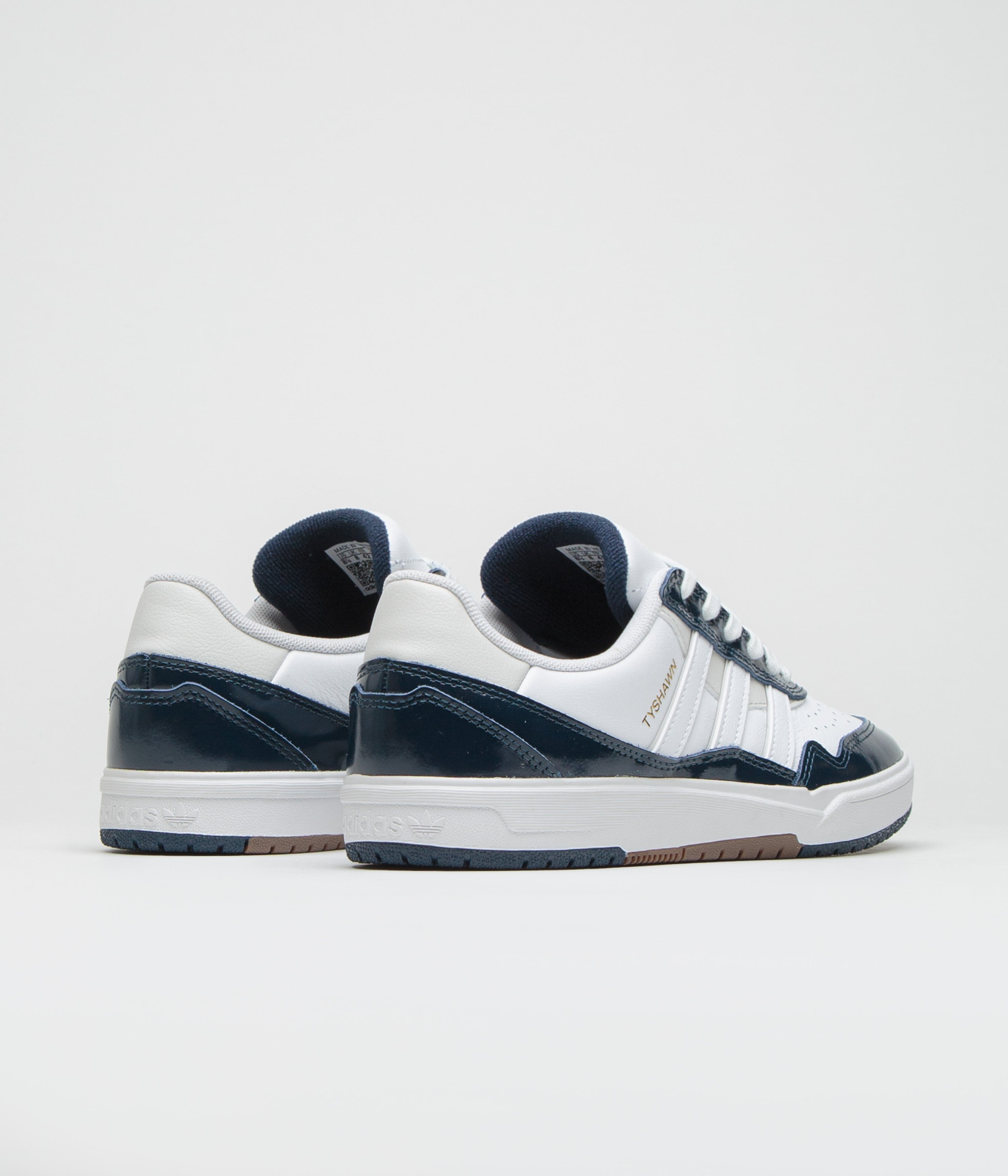 Adidas Tyshawn II Shoes - Collegiate Navy / FTWR White / Grey One