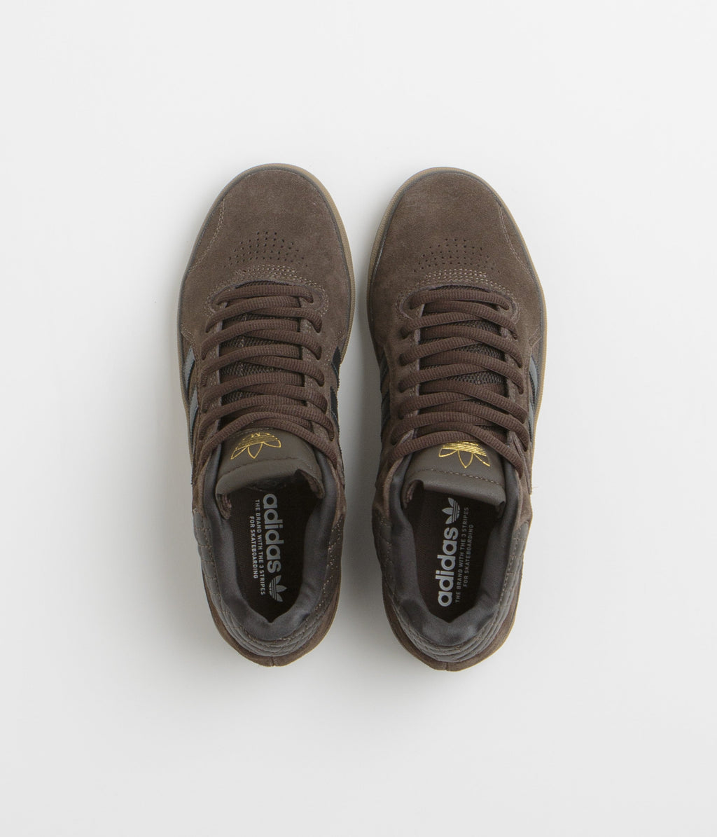 Adidas Tyshawn Shoes - Carbon / Aurora Coffee / Carbon