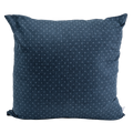 Aizome Navy Throw Pillow