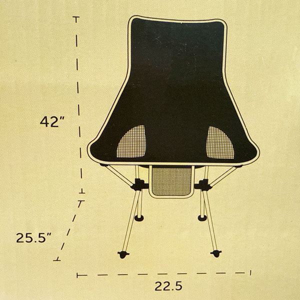 AMERICAN OUTBACK  HIGH BACK BUCKET CHAIR