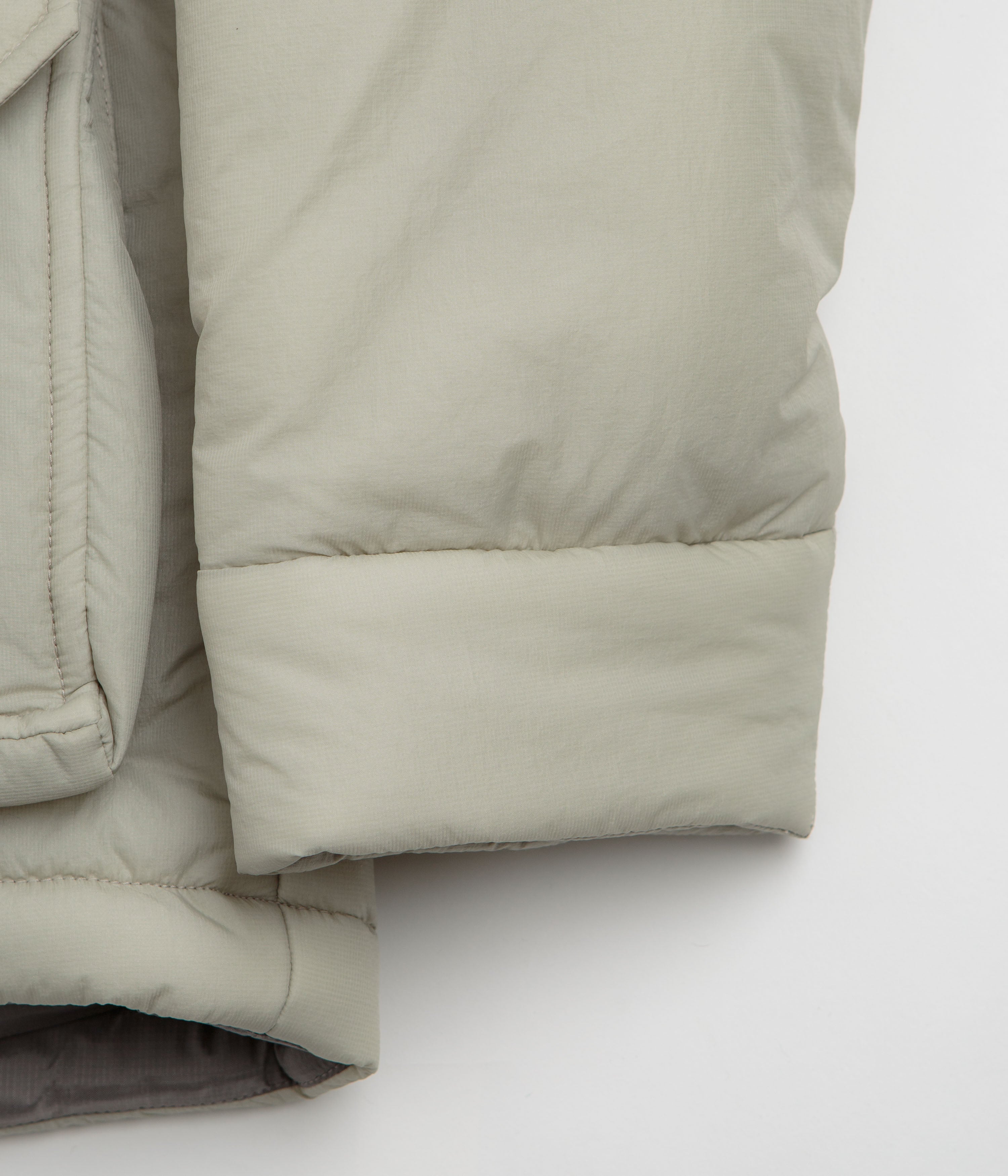 and wander x Maison Kitsune Nordic Border Insulation Jacket - Light Beige