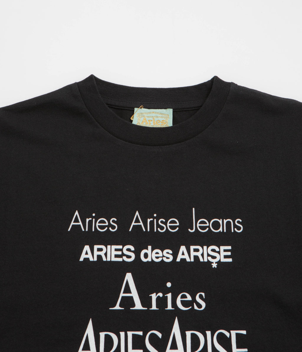 Aries Perfume T-Shirt - Black