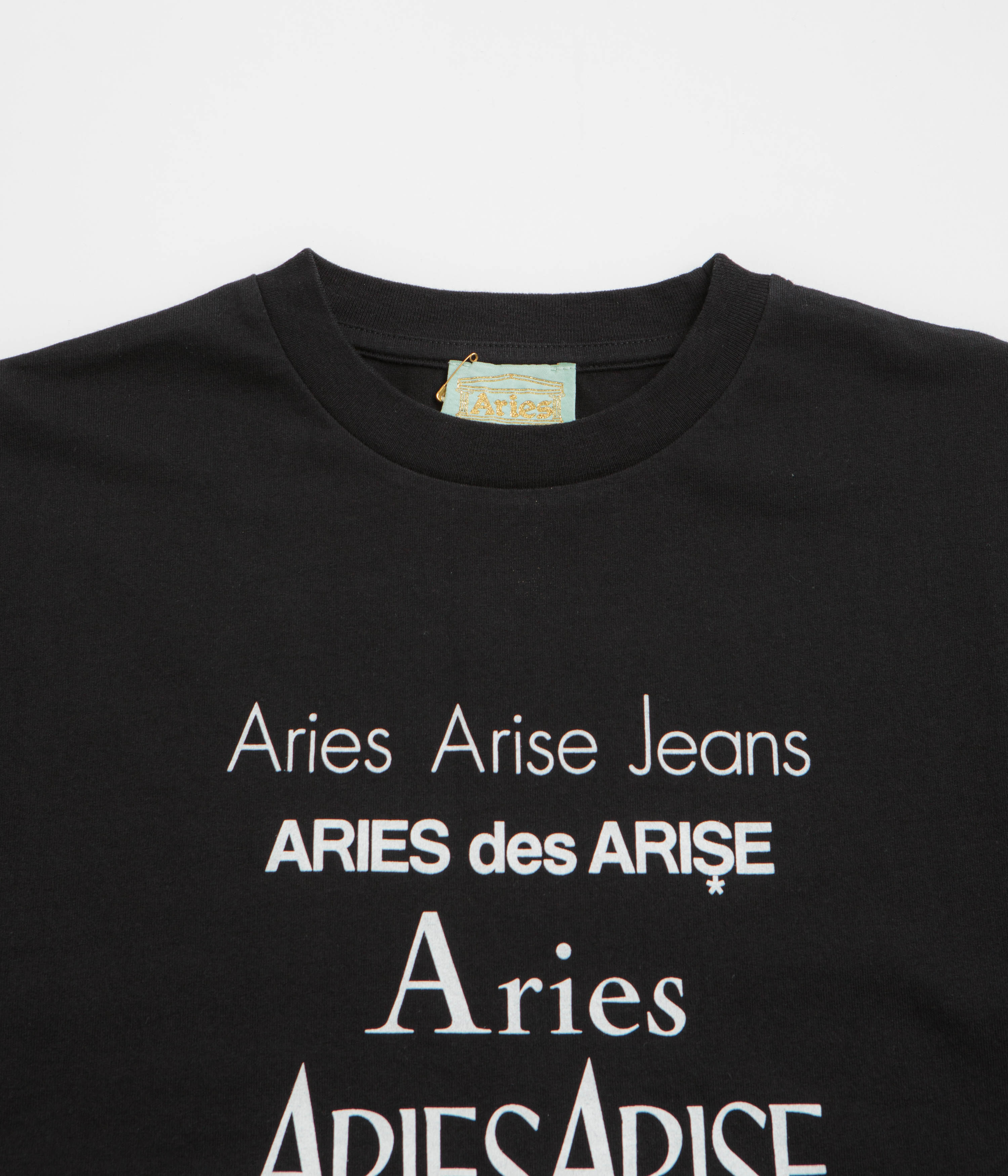 Aries Perfume T-Shirt - Black
