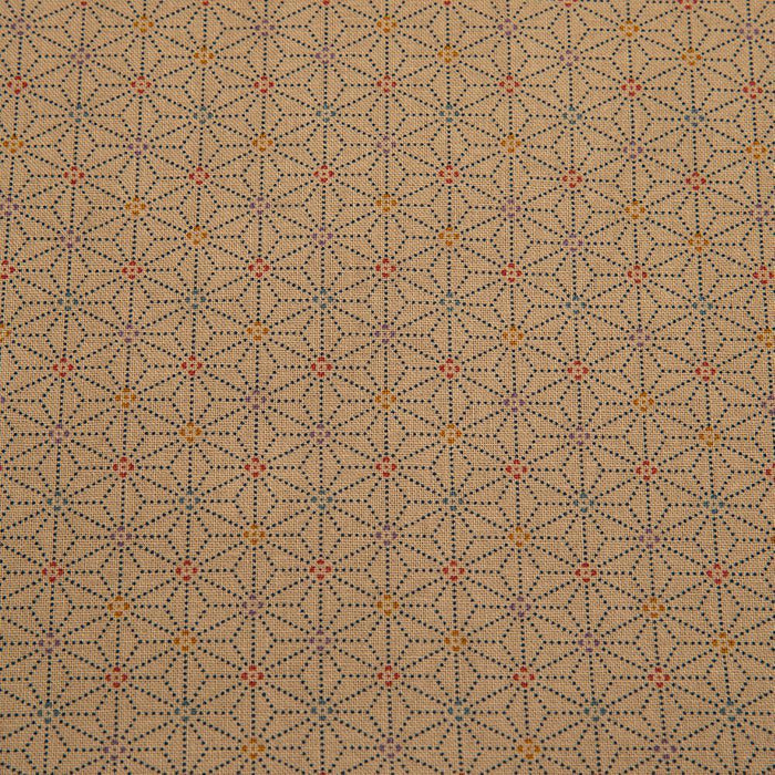 Asa No Ha Gold Noren Japanese Door Curtain_Lifestyle