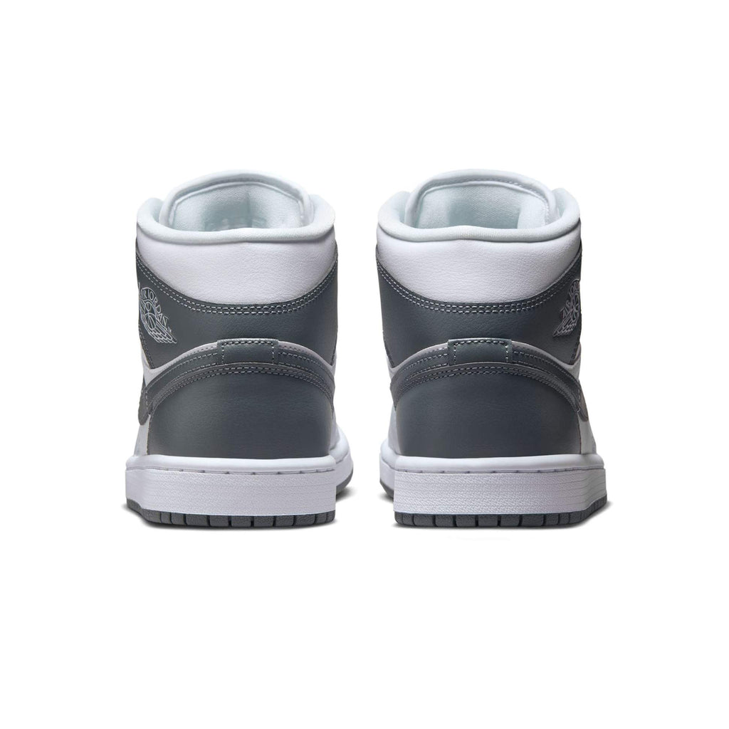 Women's Jordan 1 Mid White/Smoke Grey-Pure Platinum (BQ6472 113)