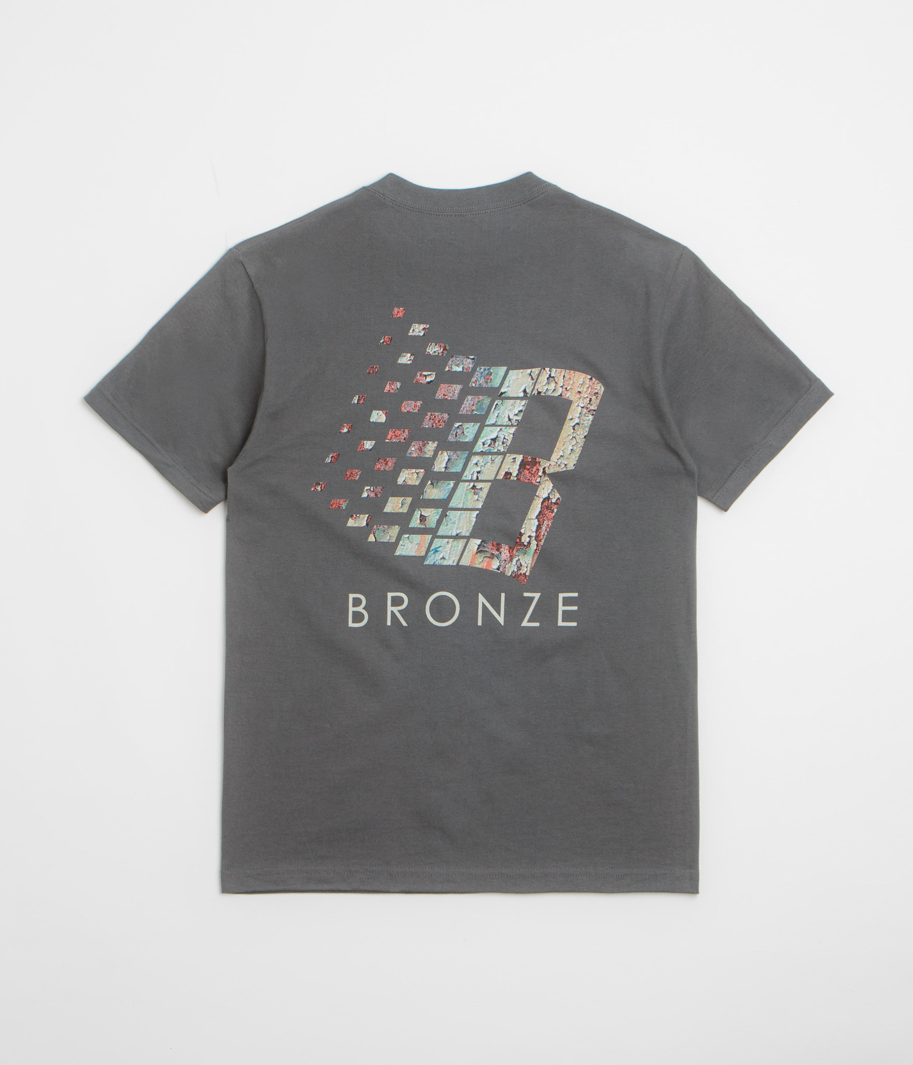 Bronze 56K Rust Logo T-Shirt - Black