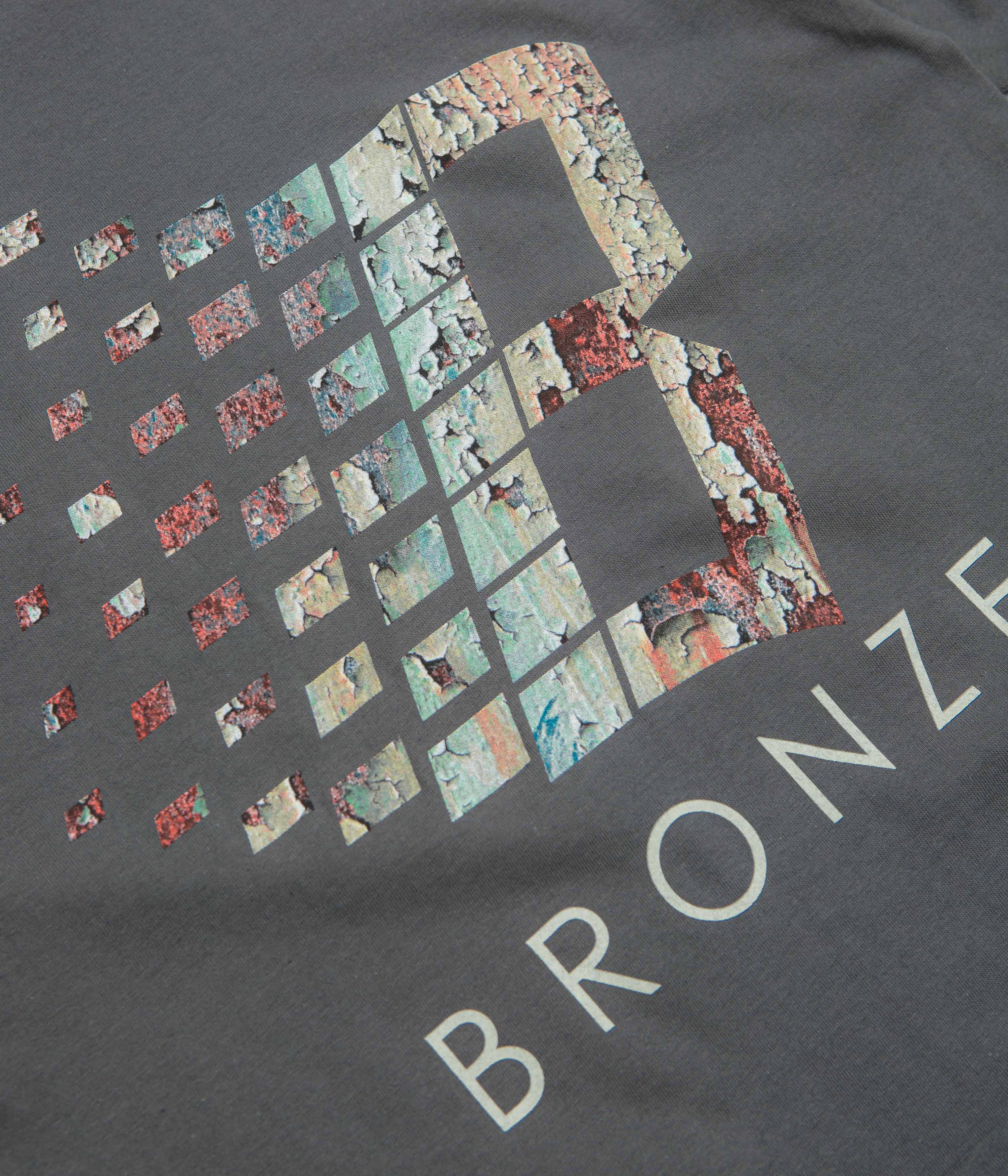 Bronze 56K Rust Logo T-Shirt - Black