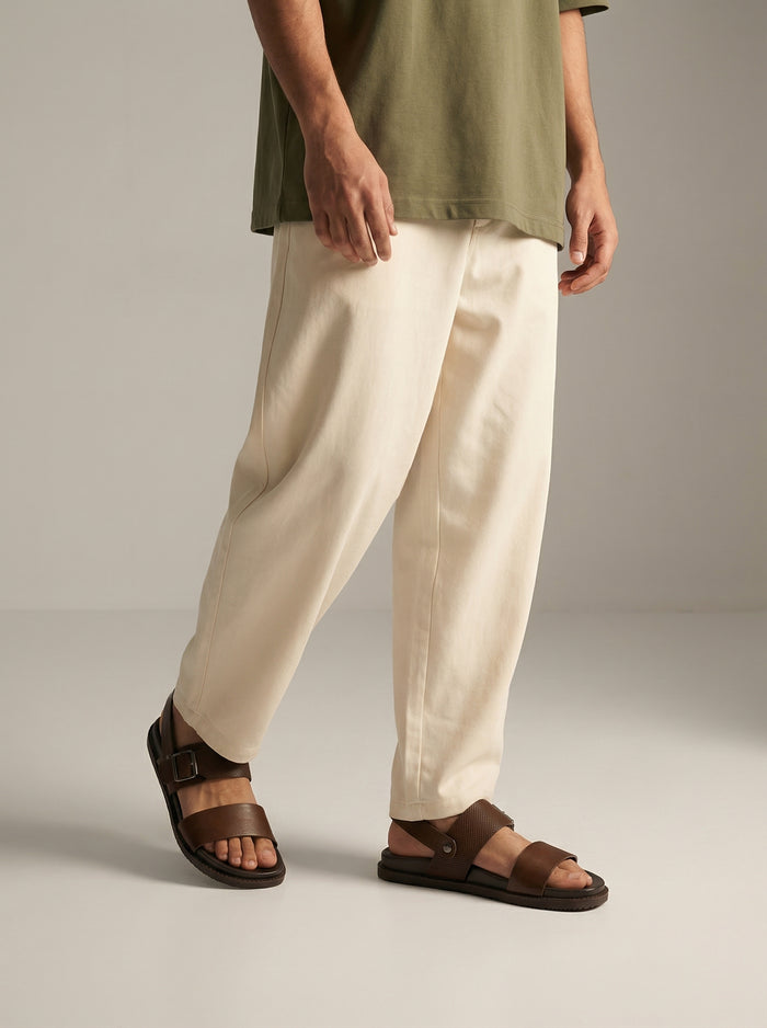 Brown A6 Sandals