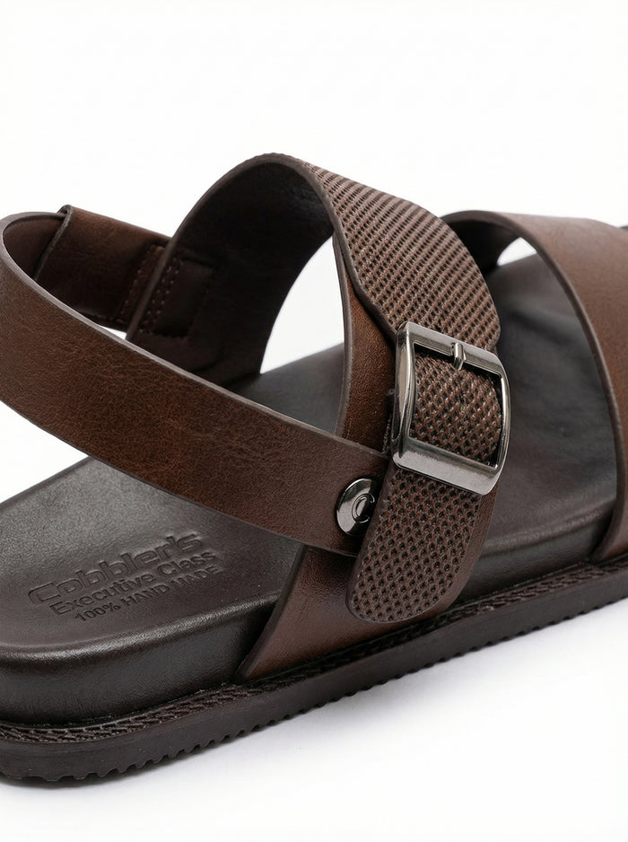 Brown A6 Sandals