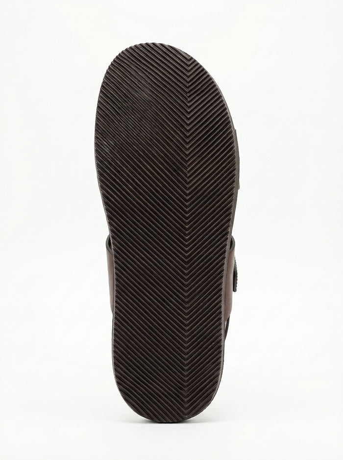 Brown A6 Sandals