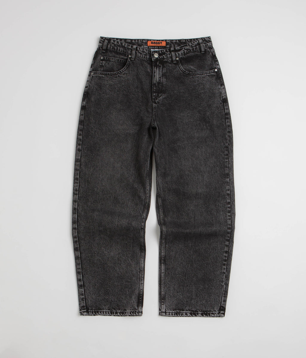 Butter Goods Drummer Baggy Jeans - Streaky Black