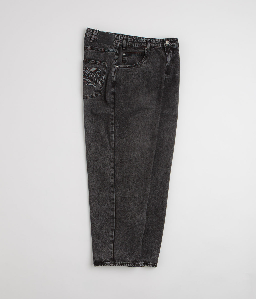 Butter Goods Drummer Baggy Jeans - Streaky Black