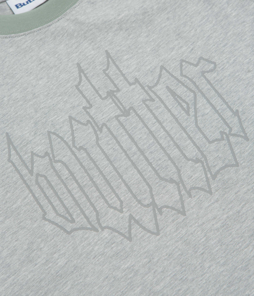 Butter Goods Harvest Raglan T-Shirt - Mint / Heather