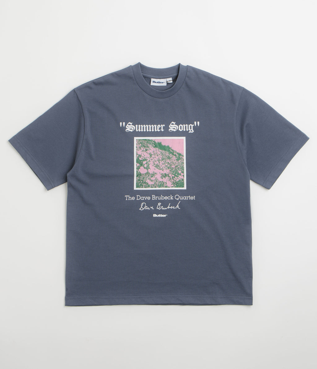 Butter Goods Summer Song T-Shirt - Steel