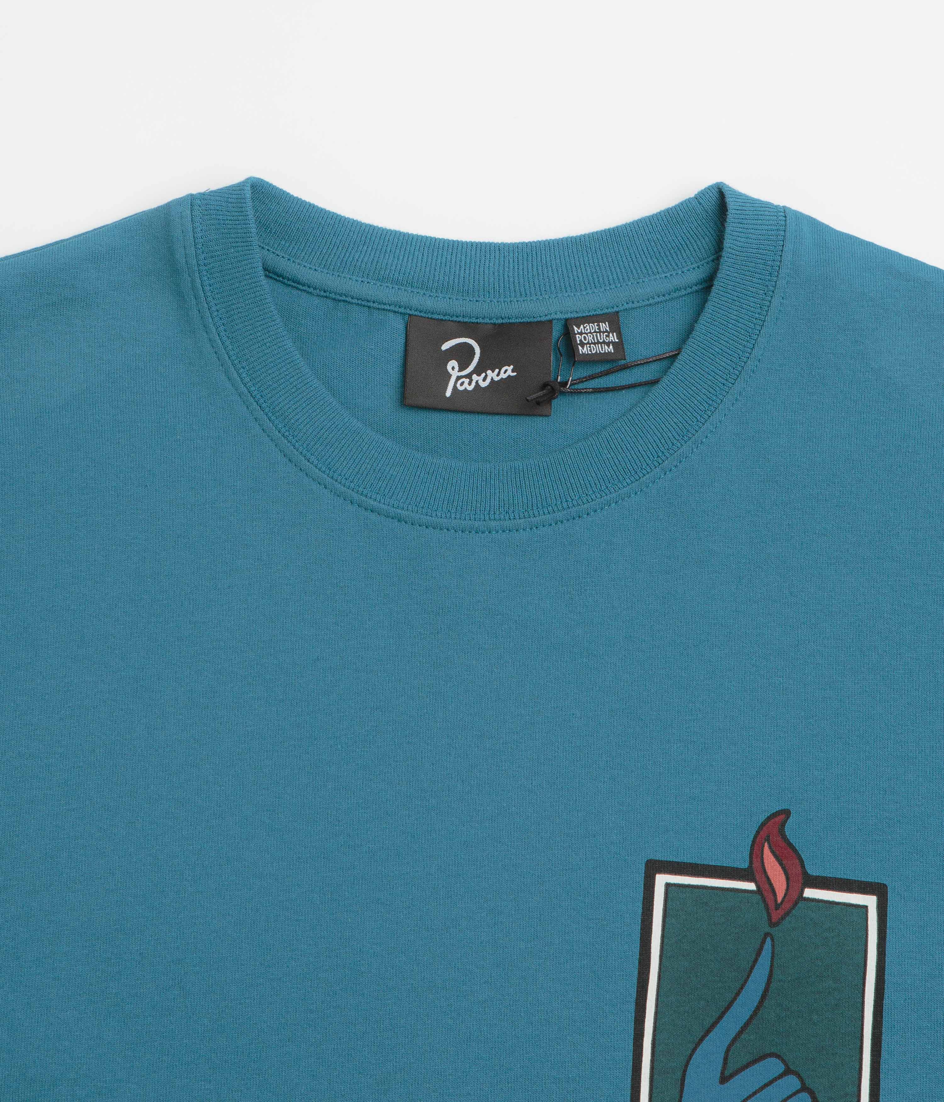 by Parra Hands Of Time T-Shirt - Blue
