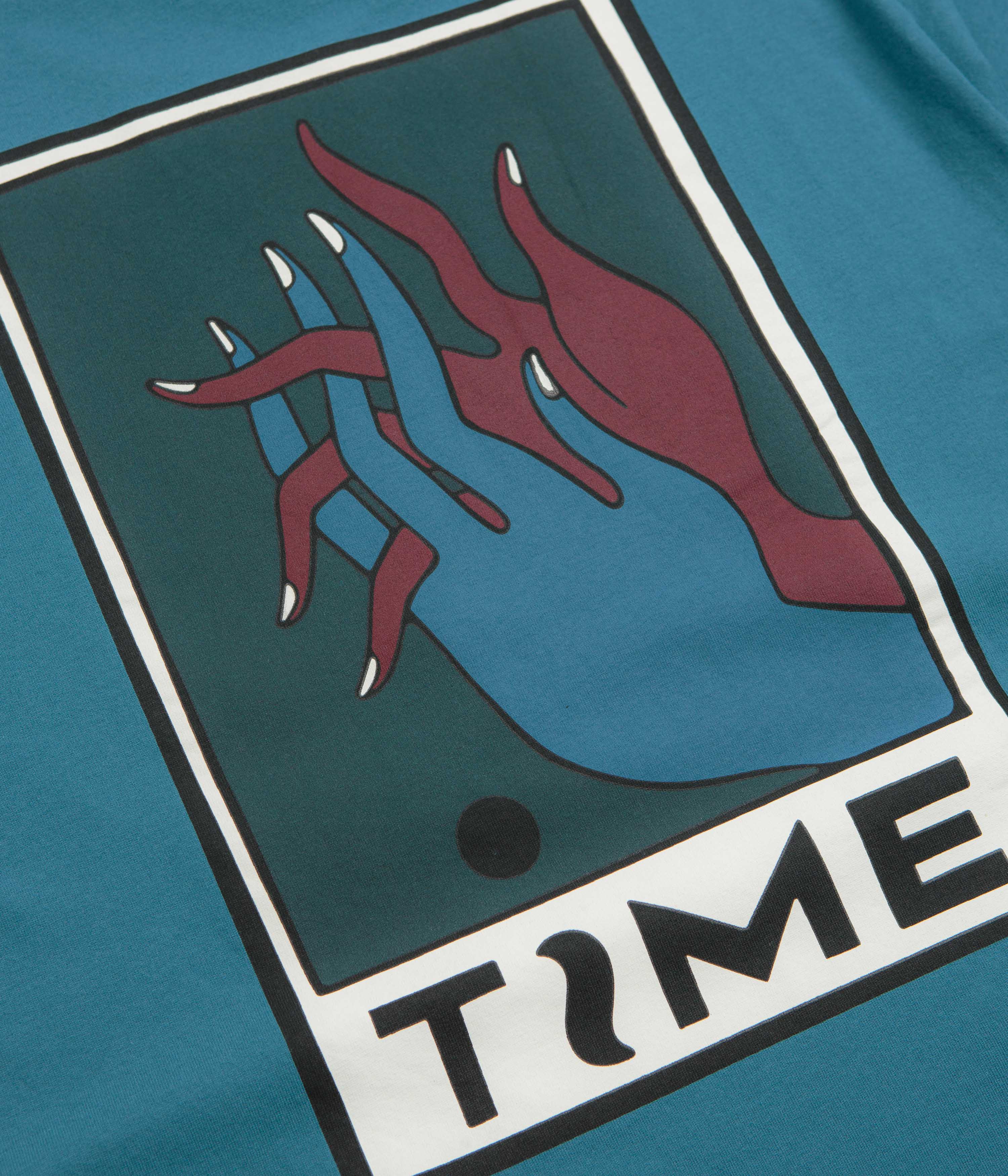 by Parra Hands Of Time T-Shirt - Blue