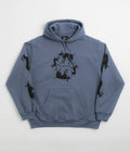 by Parra Non Grand Cafe Hoodie - Blue