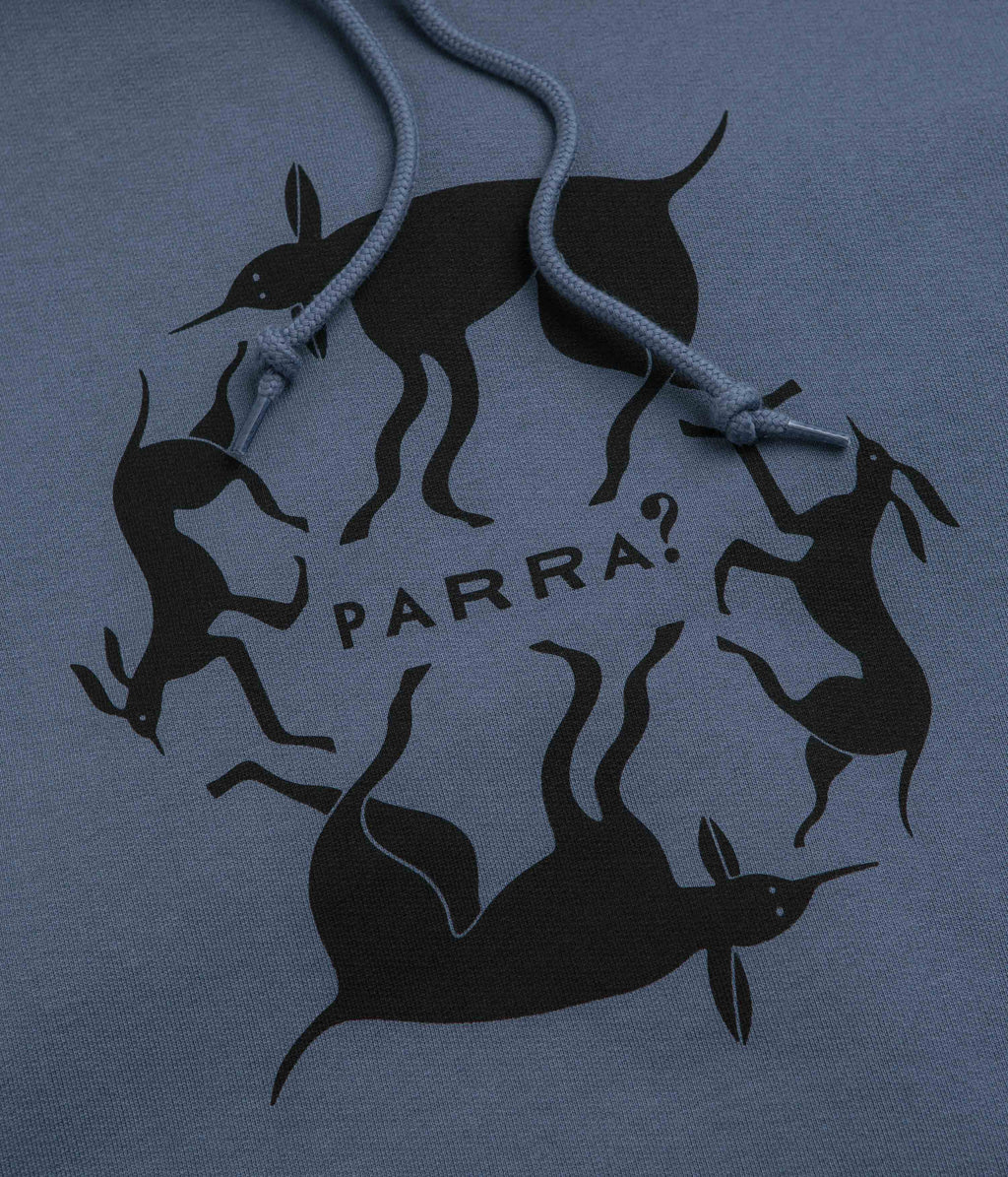 by Parra Non Grand Cafe Hoodie - Blue