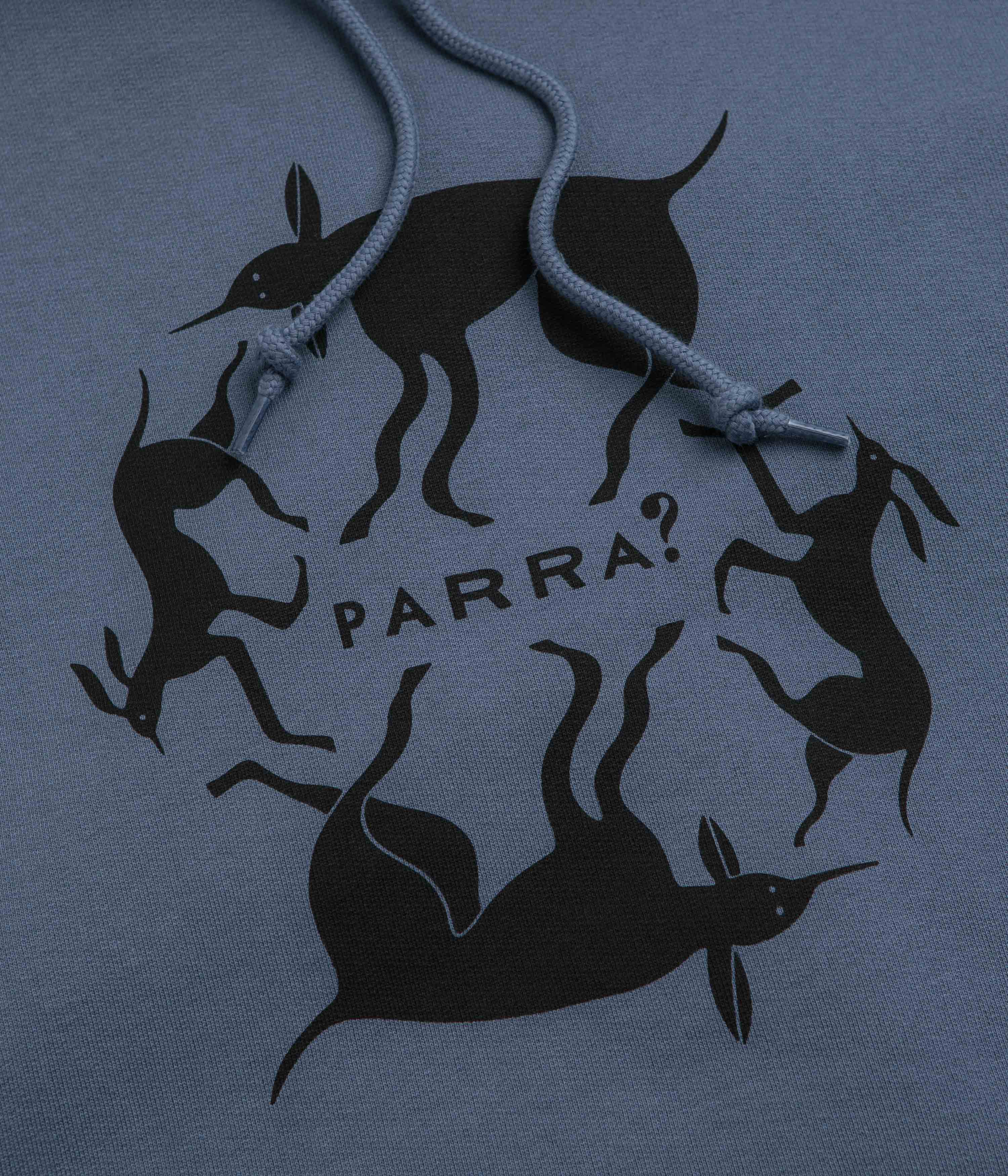by Parra Non Grand Cafe Hoodie - Blue