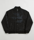by Parra Not Movie Quality Varsity Jacket - Black