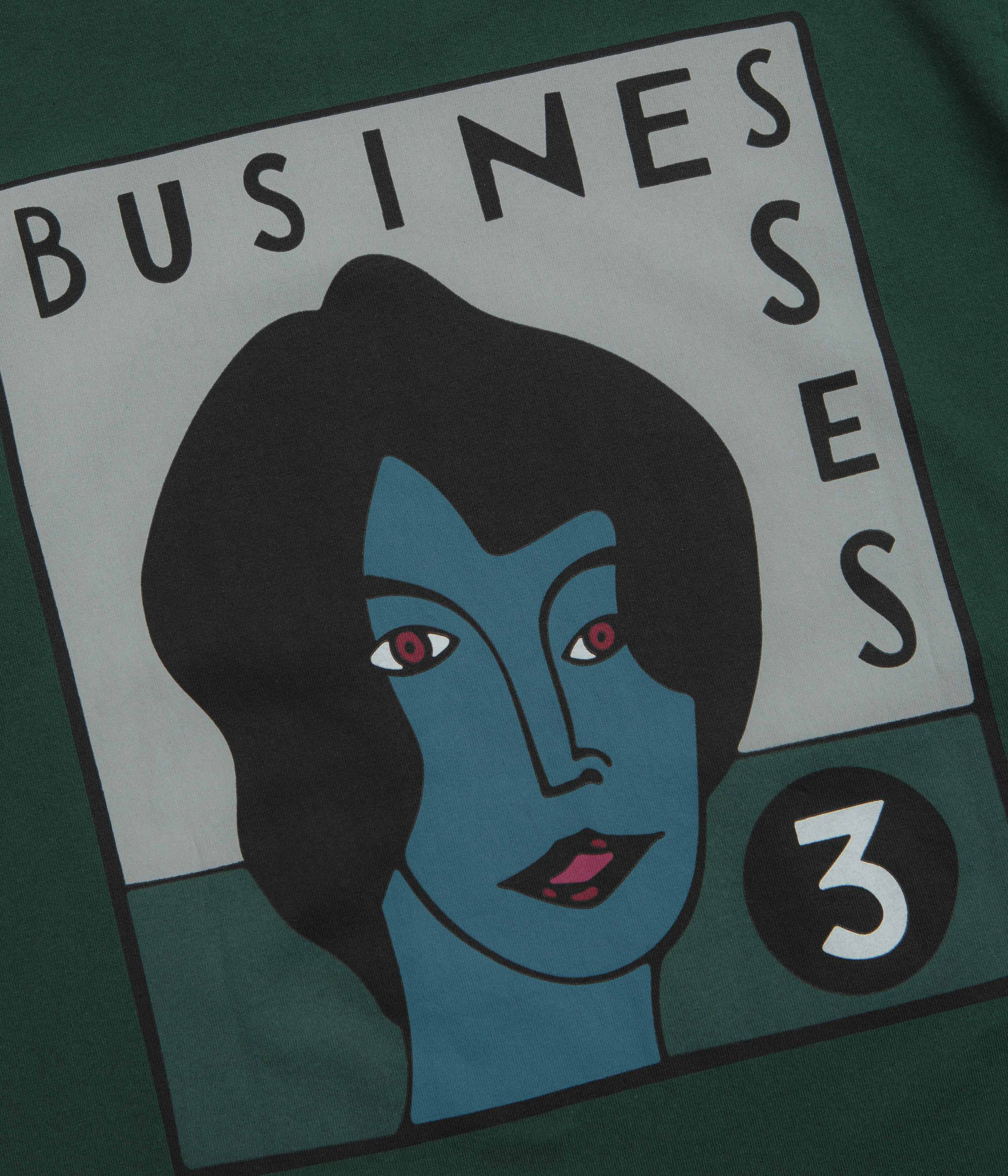 by Parra Nothing Please T-Shirt - Pine Green