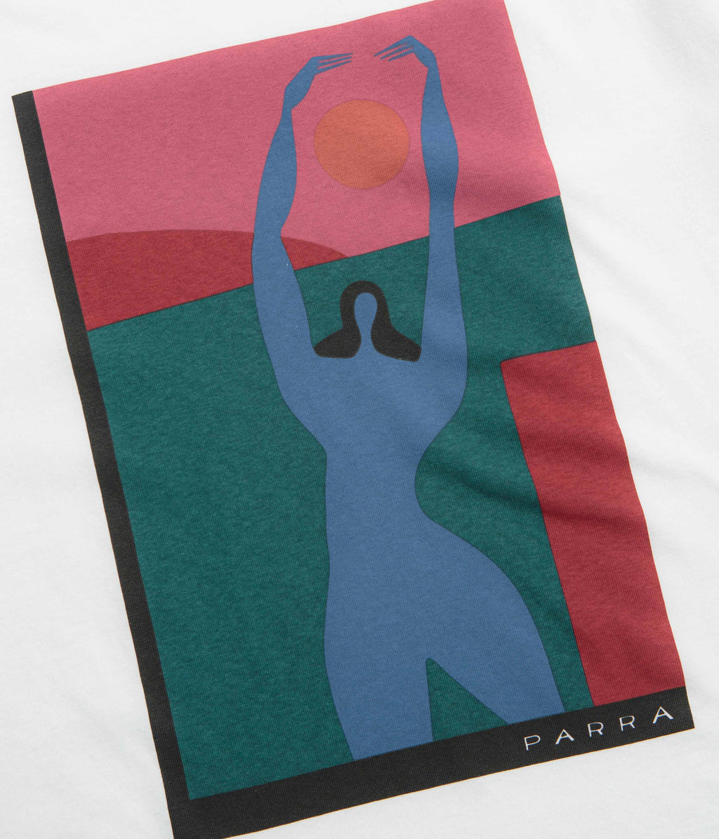 by Parra Protect The Sun T-Shirt - White