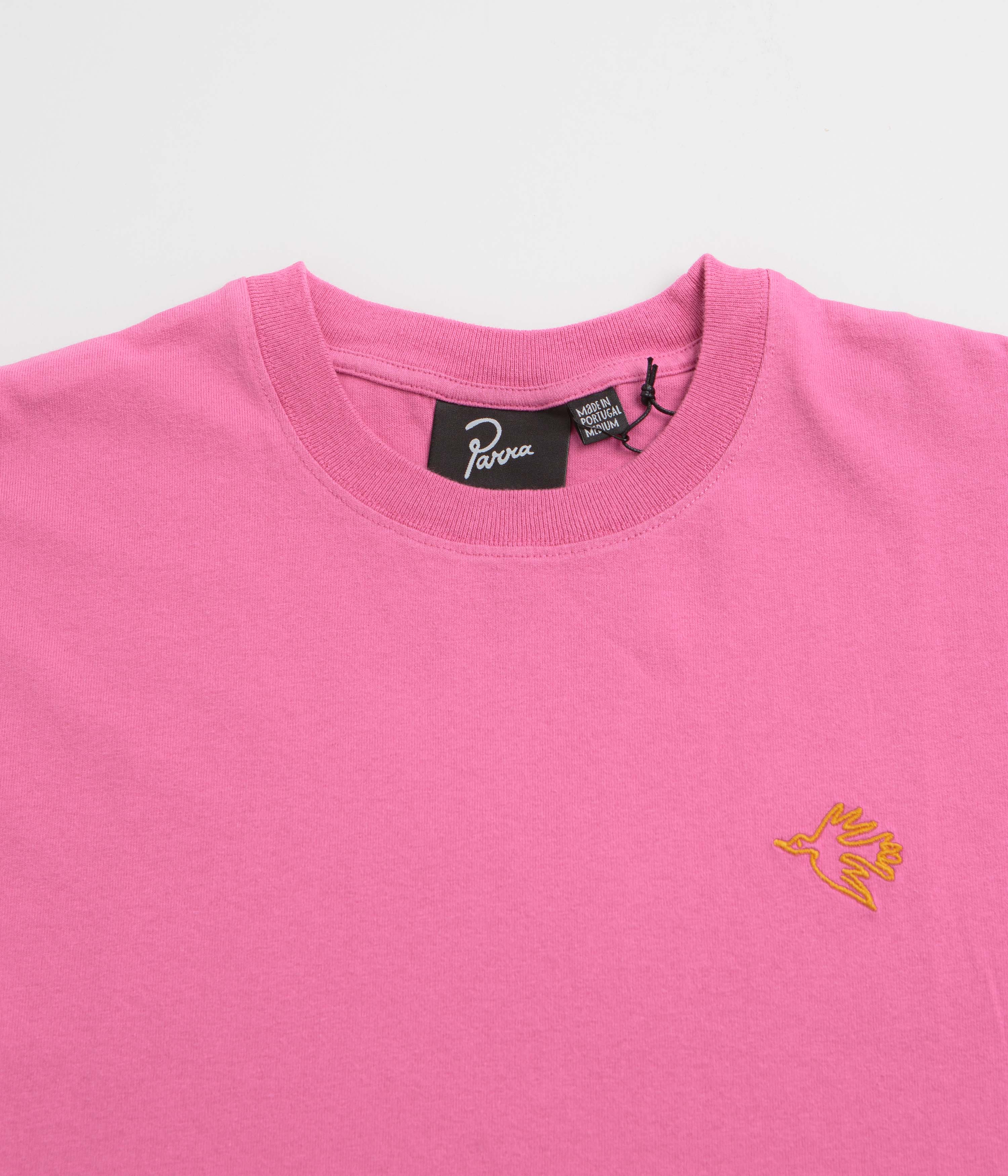 by Parra Yarn Bird T-Shirt - Pink