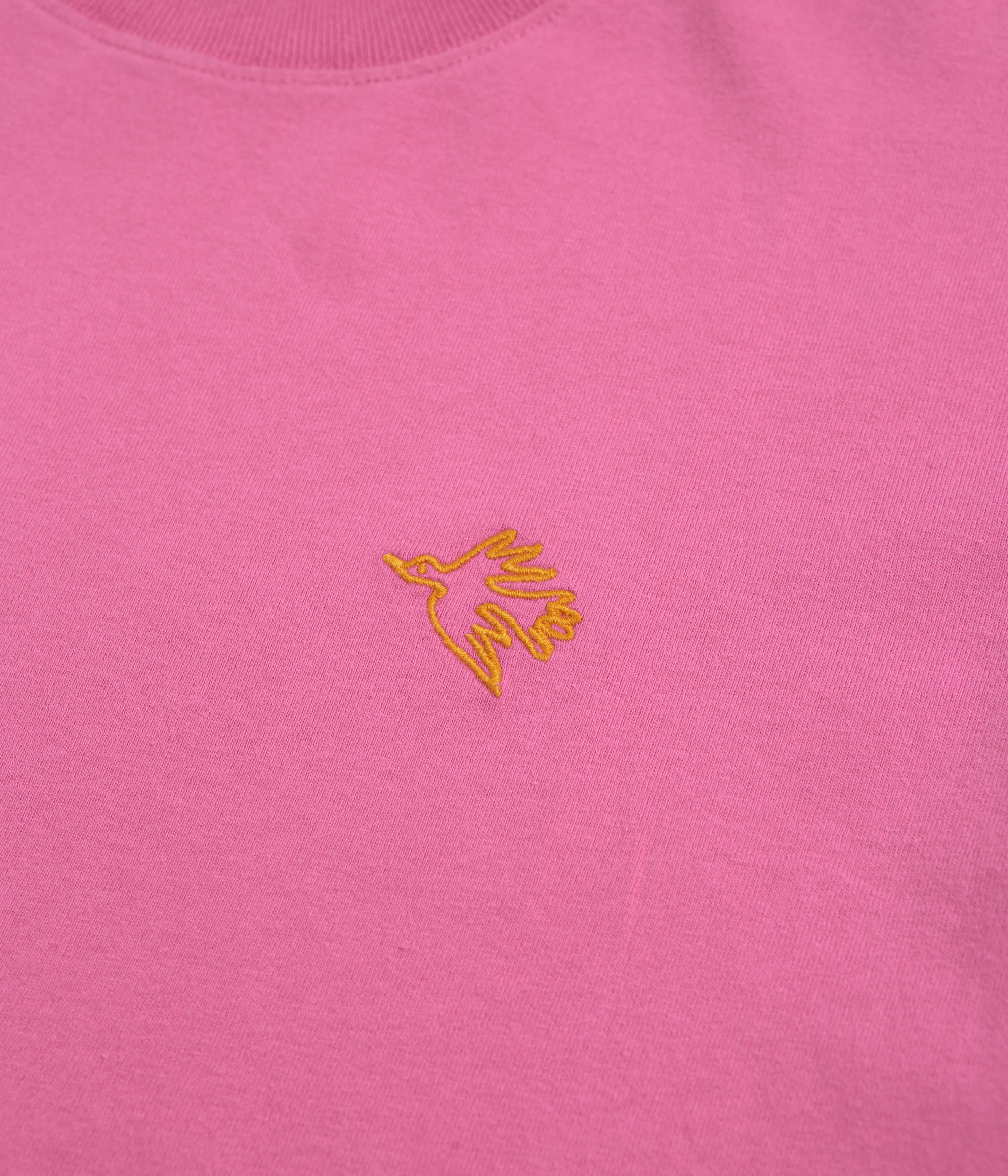 by Parra Yarn Bird T-Shirt - Pink