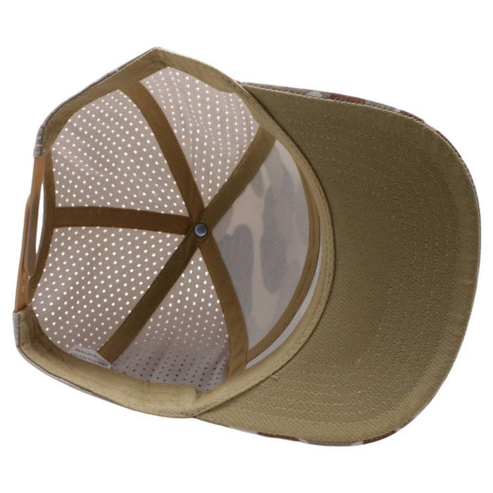 CAMBRIDGE CAMO CAMPER PERSNAPBACK FORATED HATS