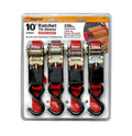 CARGOLOC 10' RATCHET TIE DOWNS