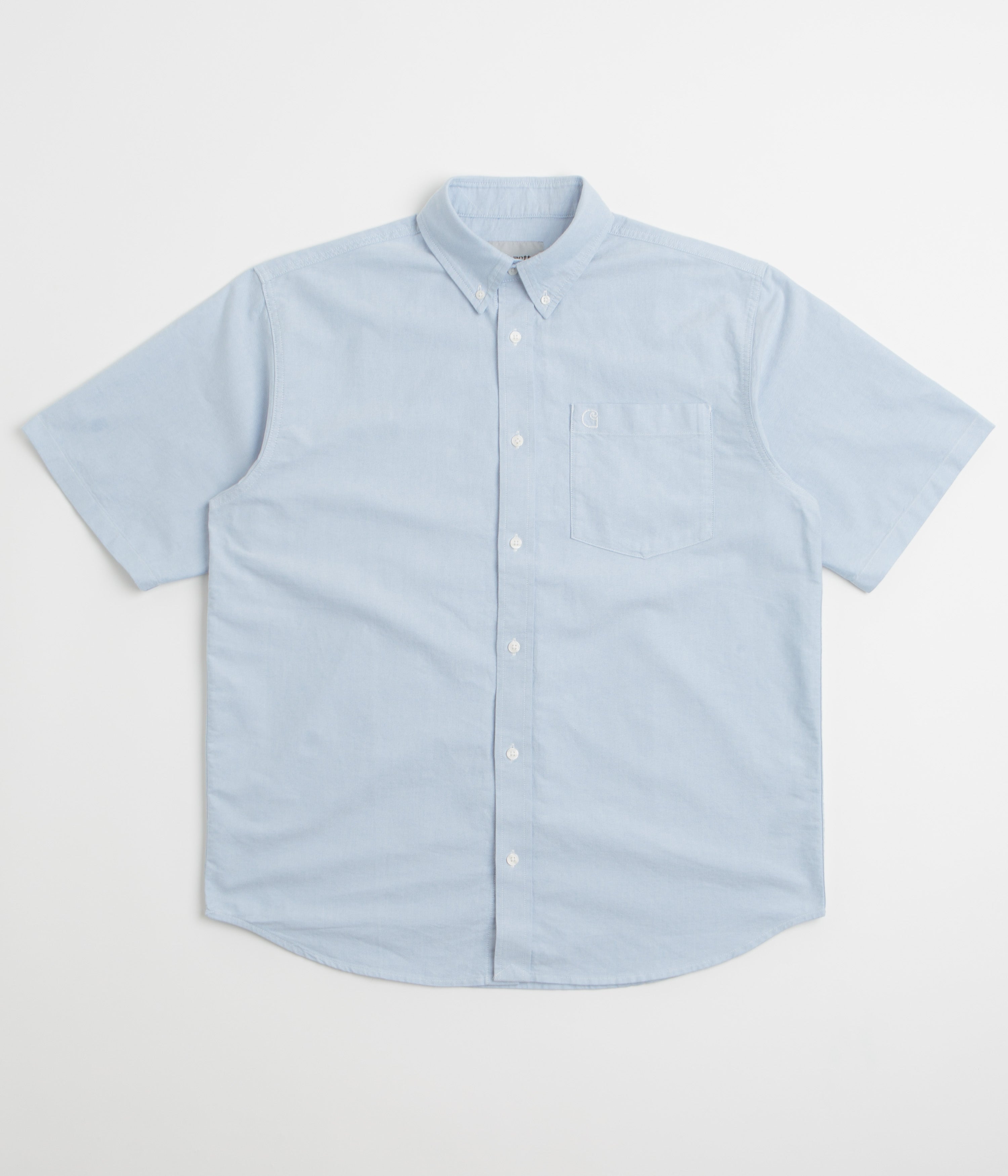 Carhartt Braxton Short Sleeve Shirt - Bleach / Wax